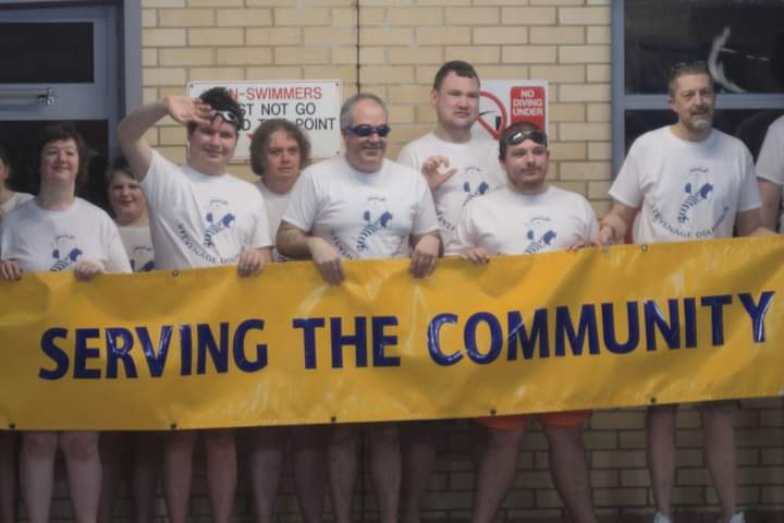 Stevenage Dolphins Gala Team at the Hitchin Lions Gala